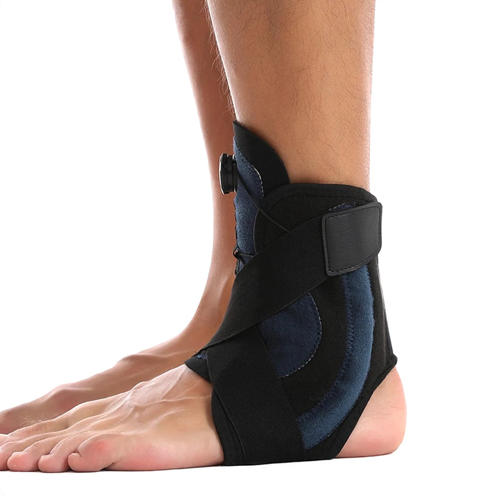 Ankle Brace with Metal Springs