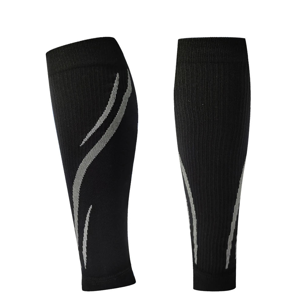 Calf Compression Sleeves for Varicose Veins - Black