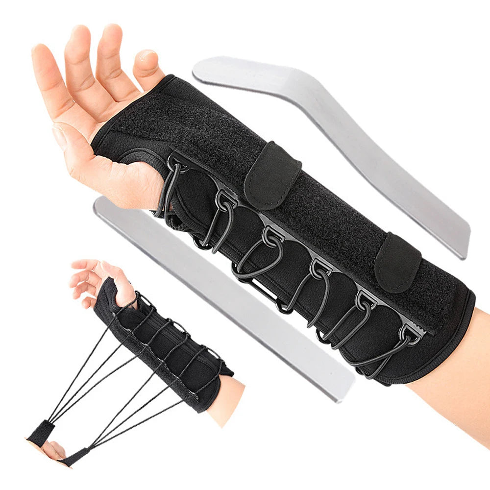 Carpal Tunnel Brace with Metal Splint Stabilizer