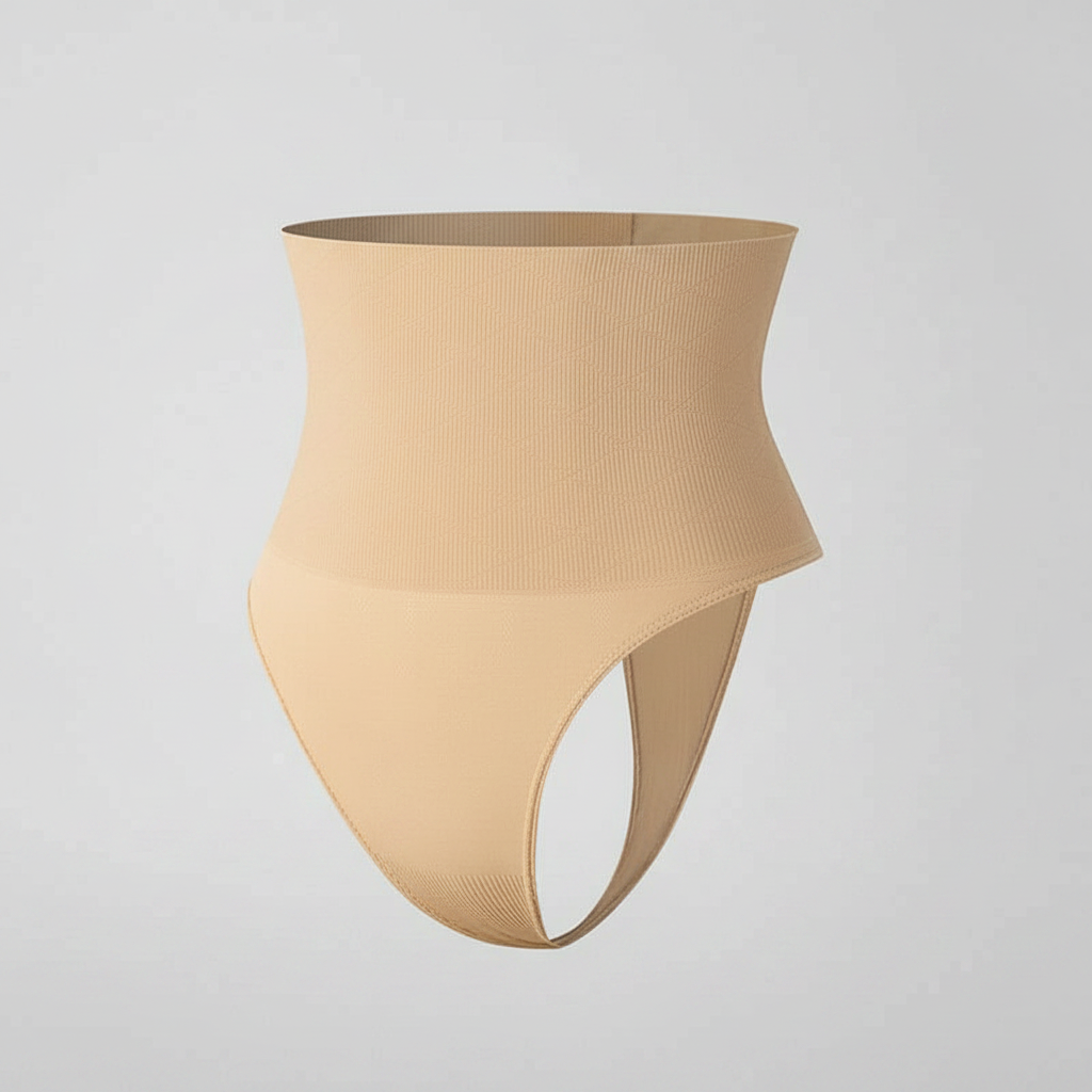 High Waist Tummy Control Thong Shapewear