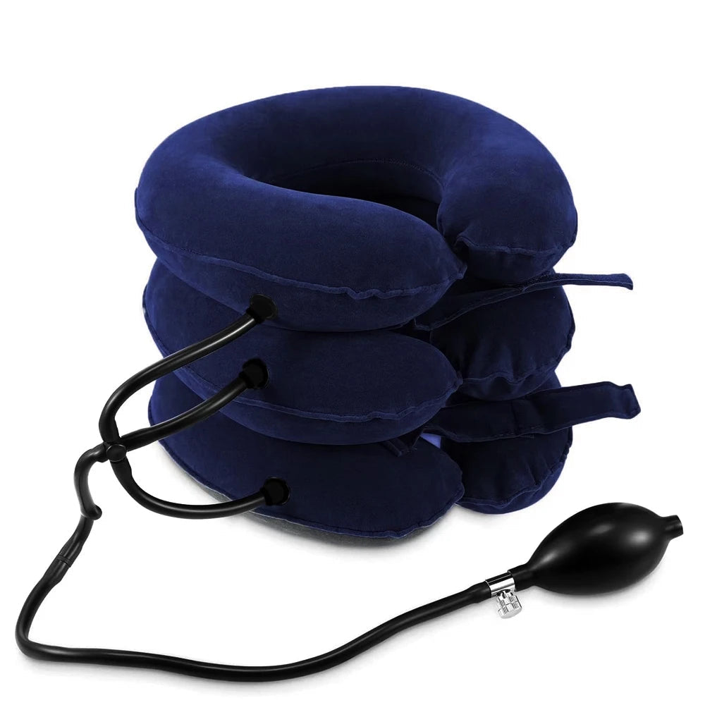 Neck Stretcher Cervical Traction Device - Blue