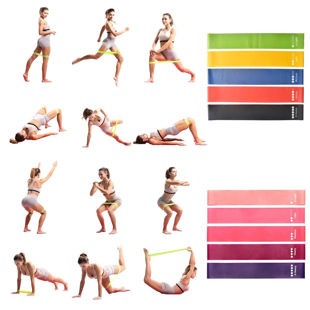 Fitness Resistance Bands | Elastic Loop Bands for Men Women