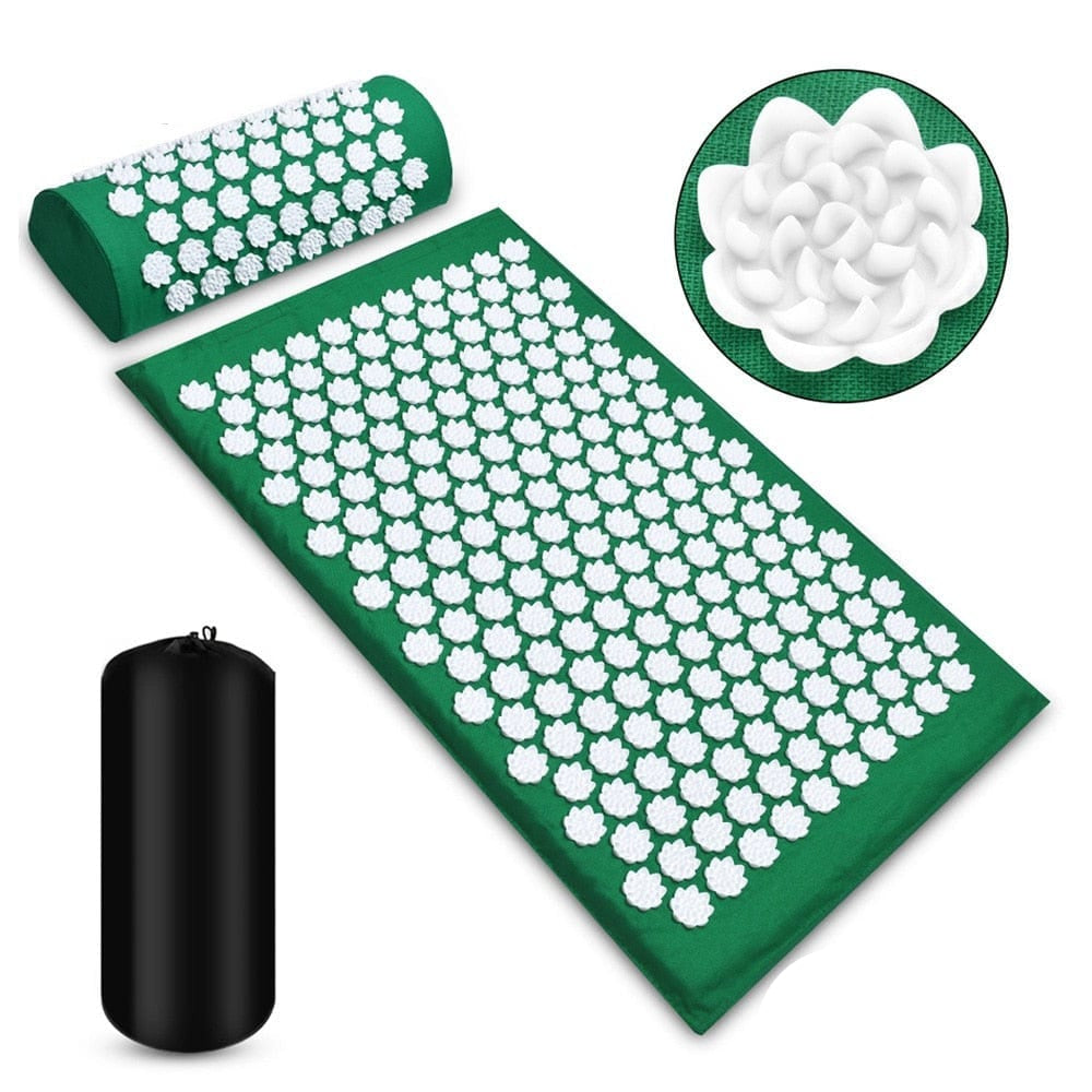 Ecological Shiatsu Yoga Mat | Natural Cotton Acupuncture Massager