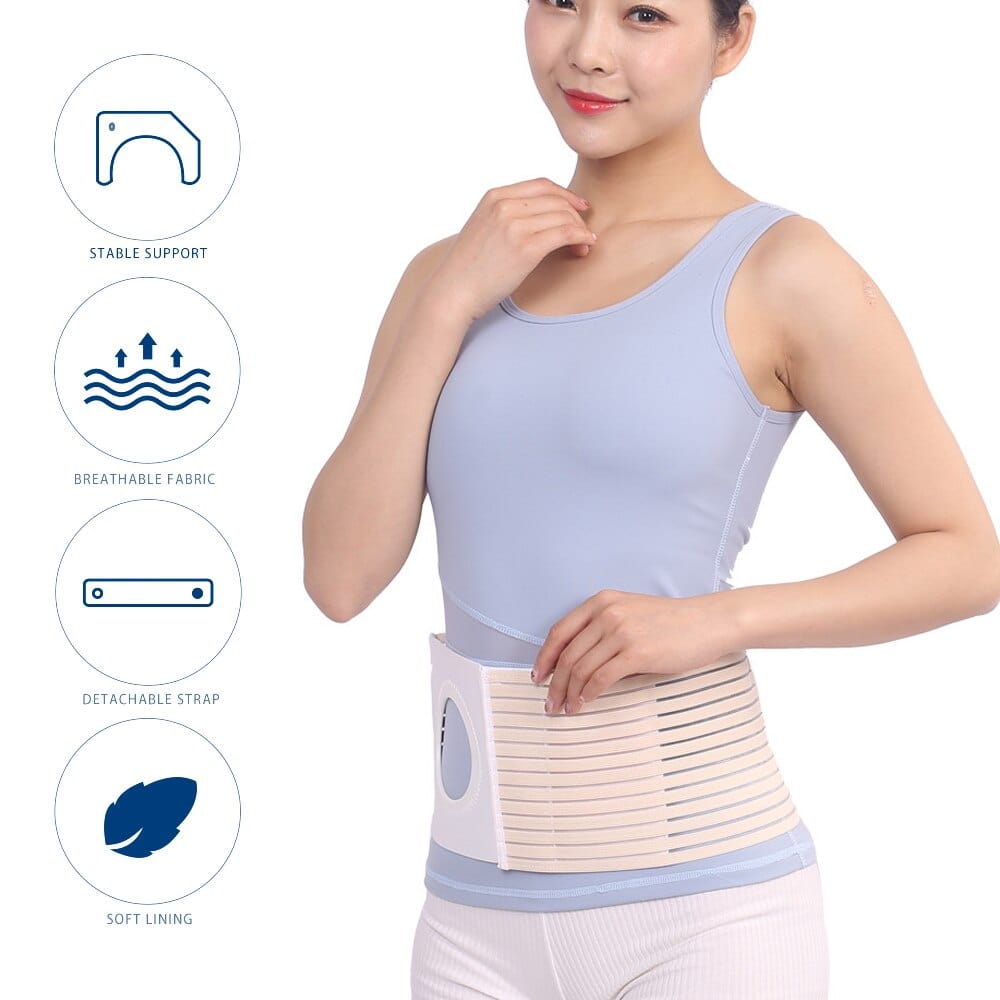 Ostomy Hernia Belt for Women | Abdominal Belt Brace