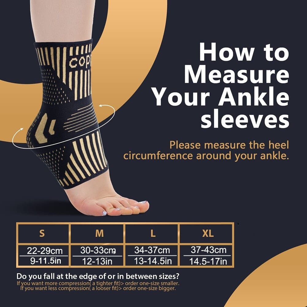 Copper Infused Ankle Braces