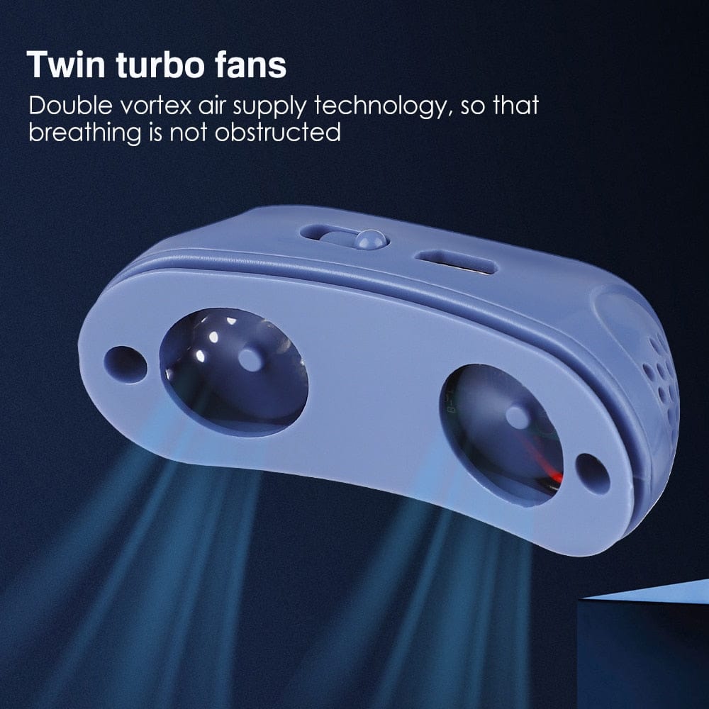 Micro-CPAP Anti Snoring Device