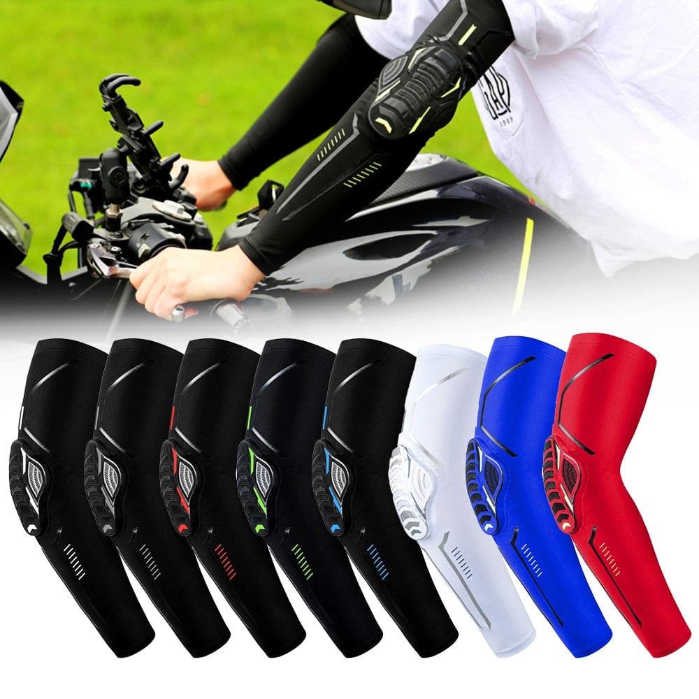 Crashproof Elbow Compression Pads | Arm Sleeve Protector