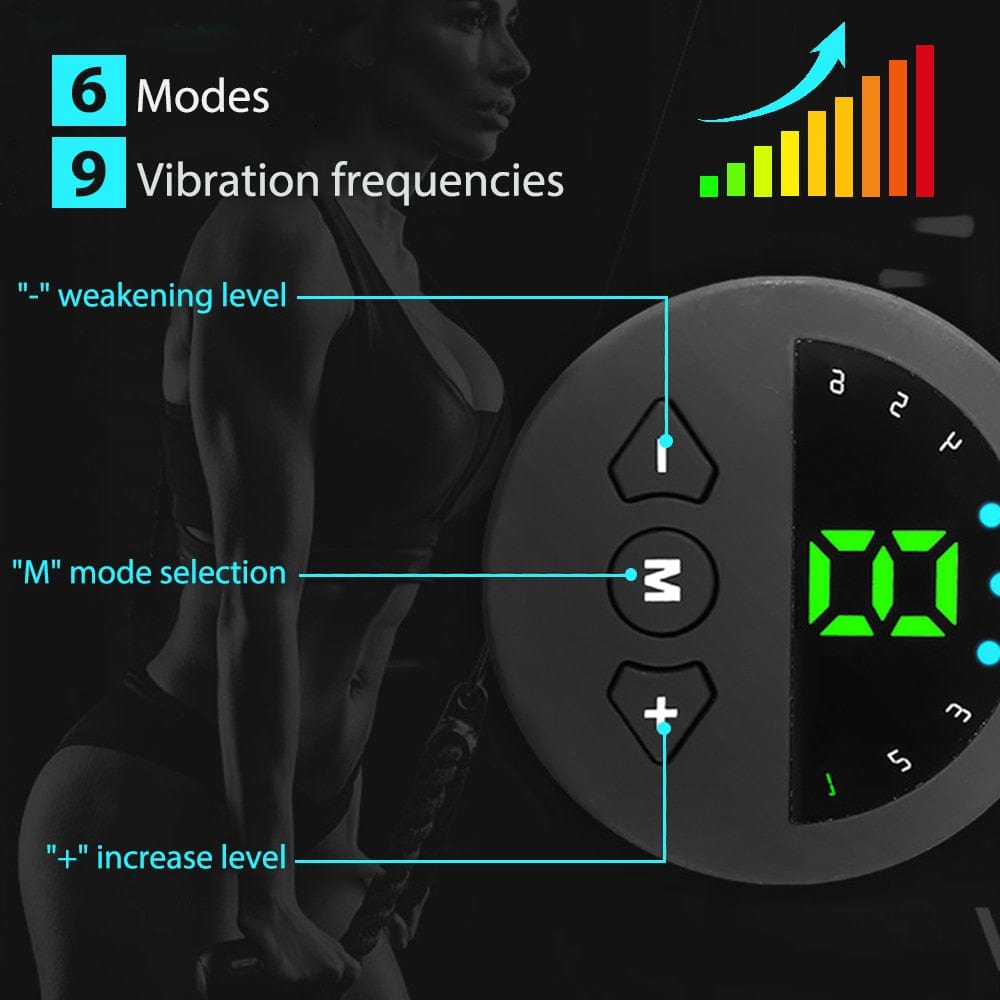 New Smart Electric Muscle Stimulator | EMS Wireless Fitness Belt | Abdominal Muscle Trainer