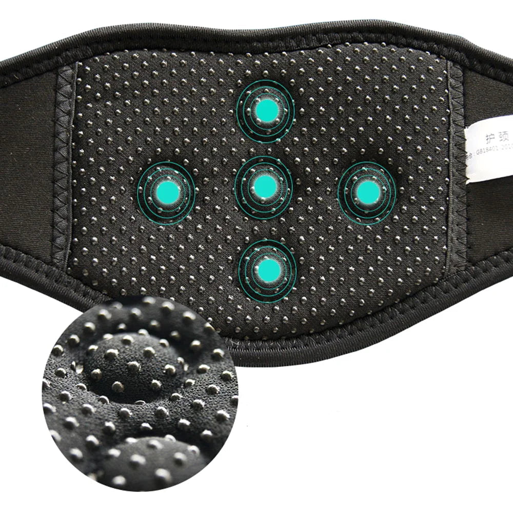 Self-Heating Magnetic Therapy Neck Brace