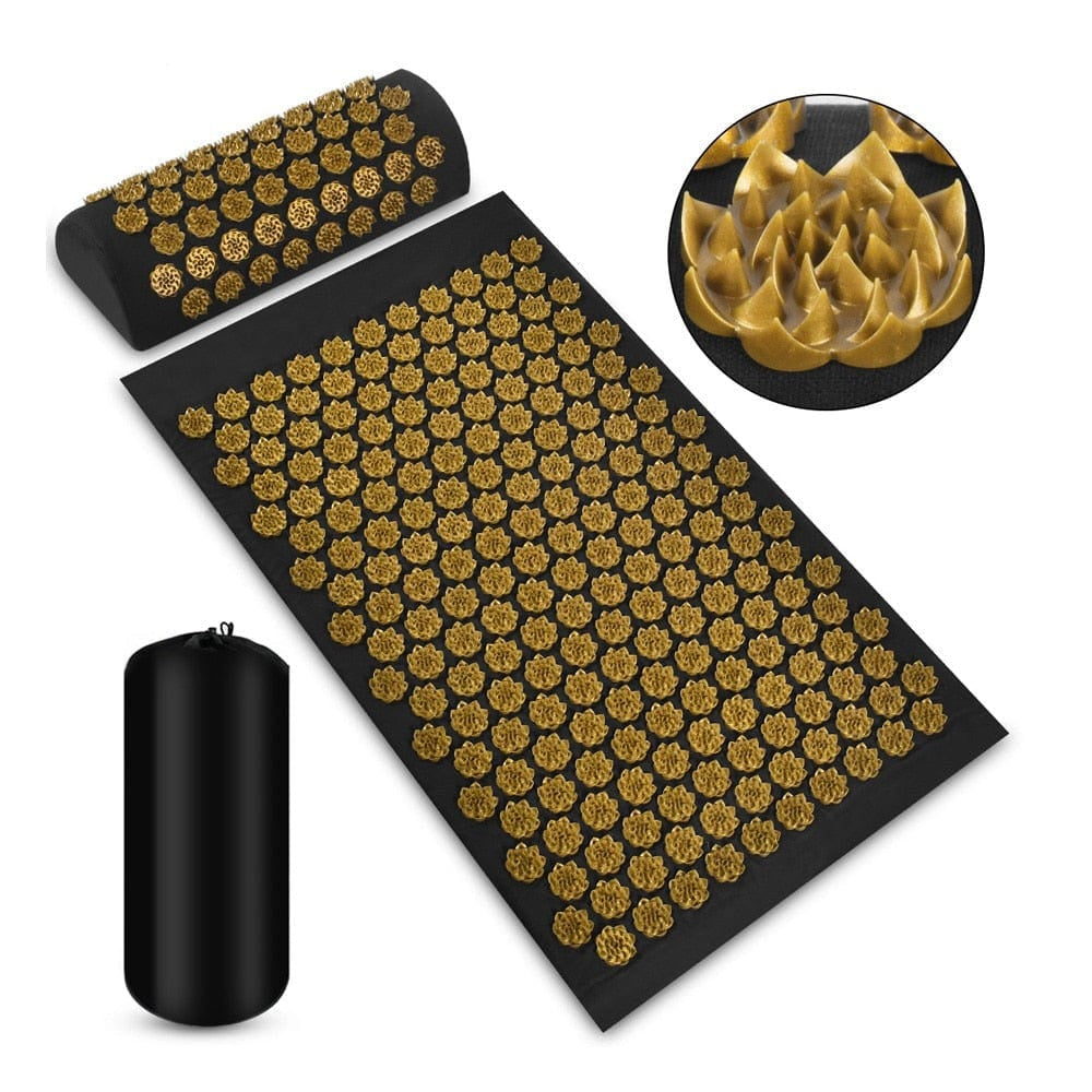 Ecological Shiatsu Yoga Mat | Natural Cotton Acupuncture Massager