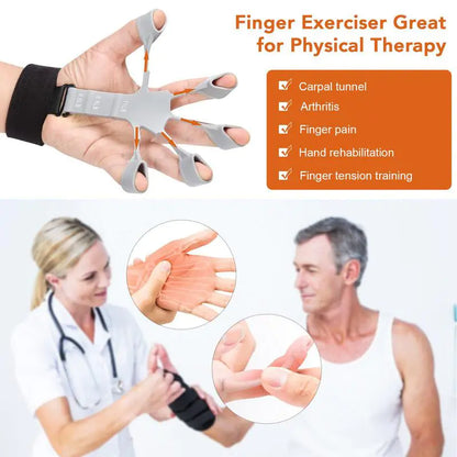 6 Resistant Levels Finger Gripper
