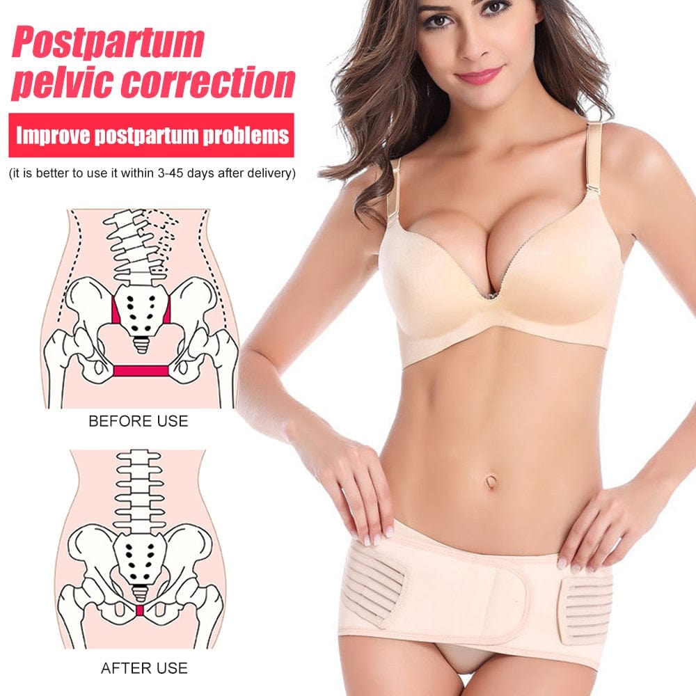 Sacroiliac Pelvic Bone Support | Women Postpartum Recovery Belt