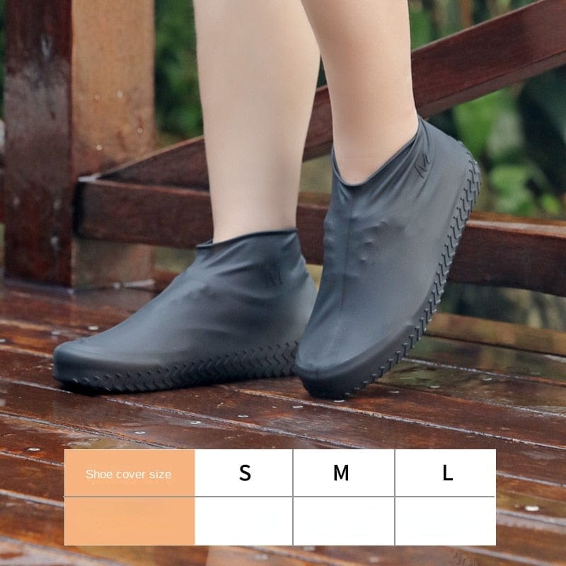 Reusable Latex Waterproof Rain Shoes Covers | Slip-resistant Shoes Cover