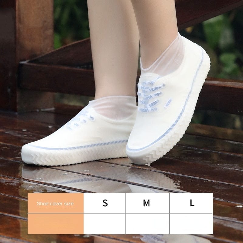 Reusable Latex Waterproof Rain Shoes Covers | Slip-resistant Shoes Cover