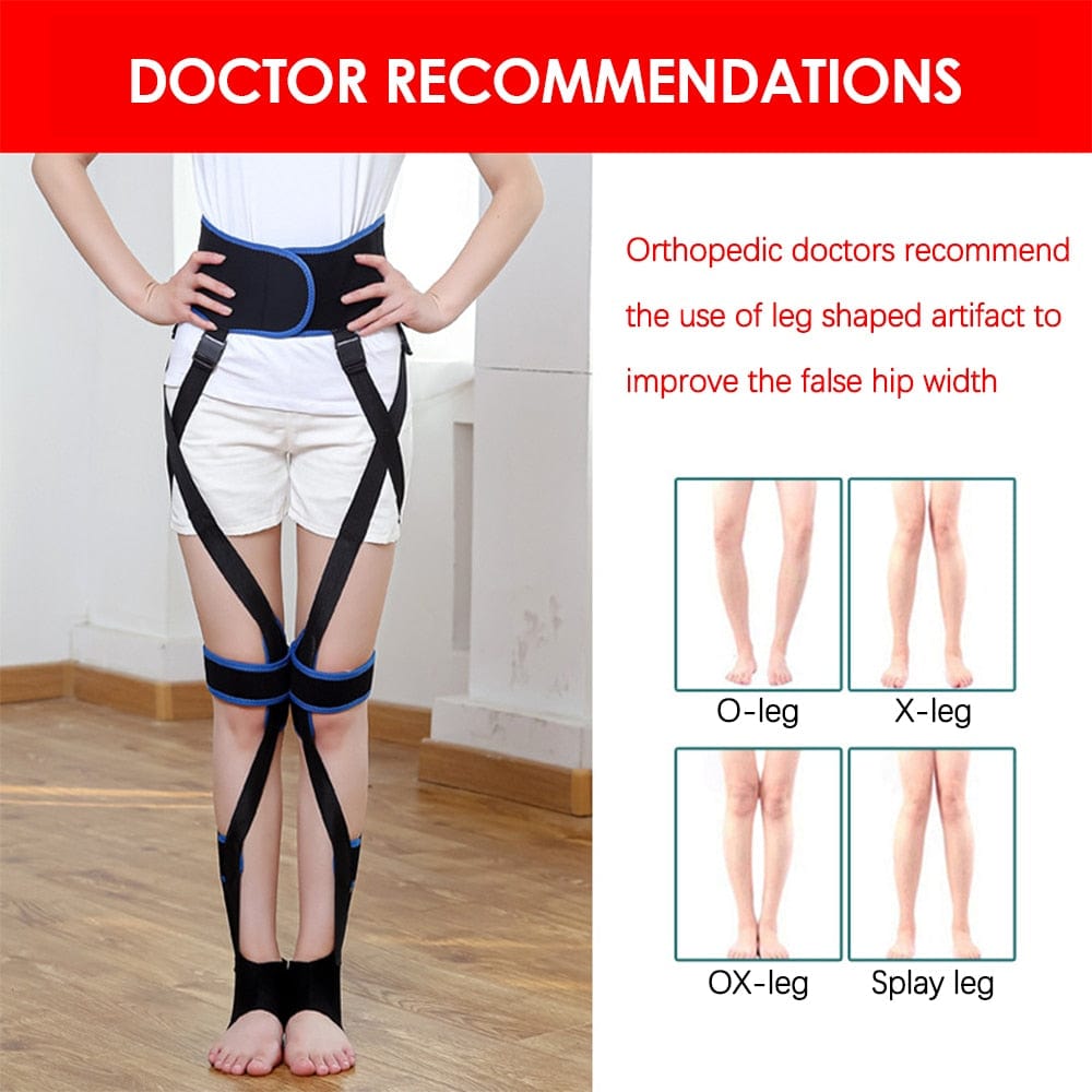 O/X Leg Shape Correction Belt | Bow Splayed Legs Straightener