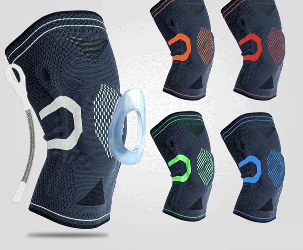 Knee Compression Sleeve with Silicone Gel