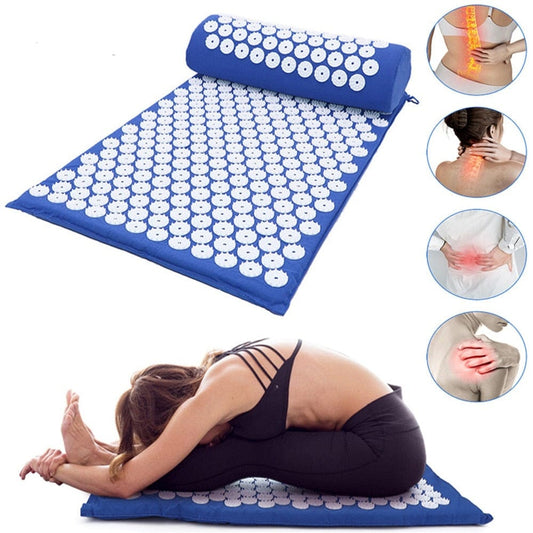 Ecological Shiatsu Yoga Mat | Natural Cotton Acupuncture Massager