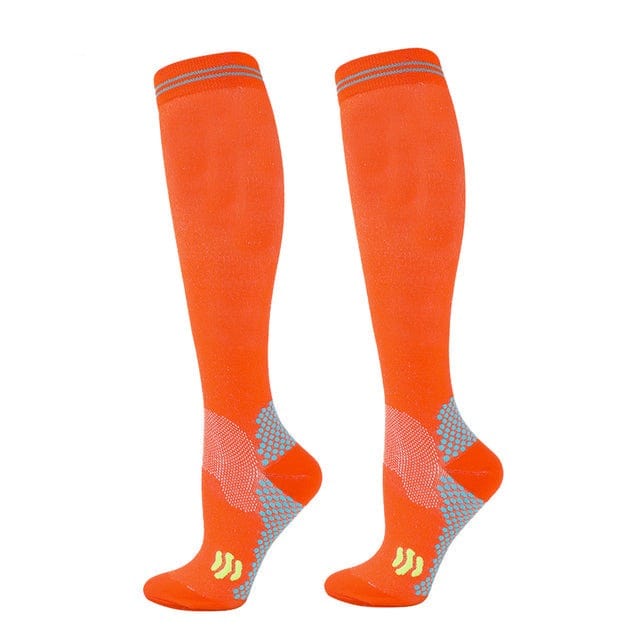 Compression Socks for Women & Men | Athletic Nylon Stockings - 30 MmHg