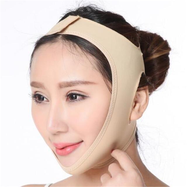 Elastic Face Slimming Bandage | V Line Face Shaper | Women Chin Cheek Lift Up Belt