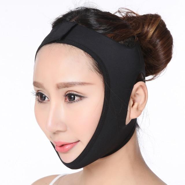 Elastic Face Slimming Bandage | V Line Face Shaper | Women Chin Cheek Lift Up Belt