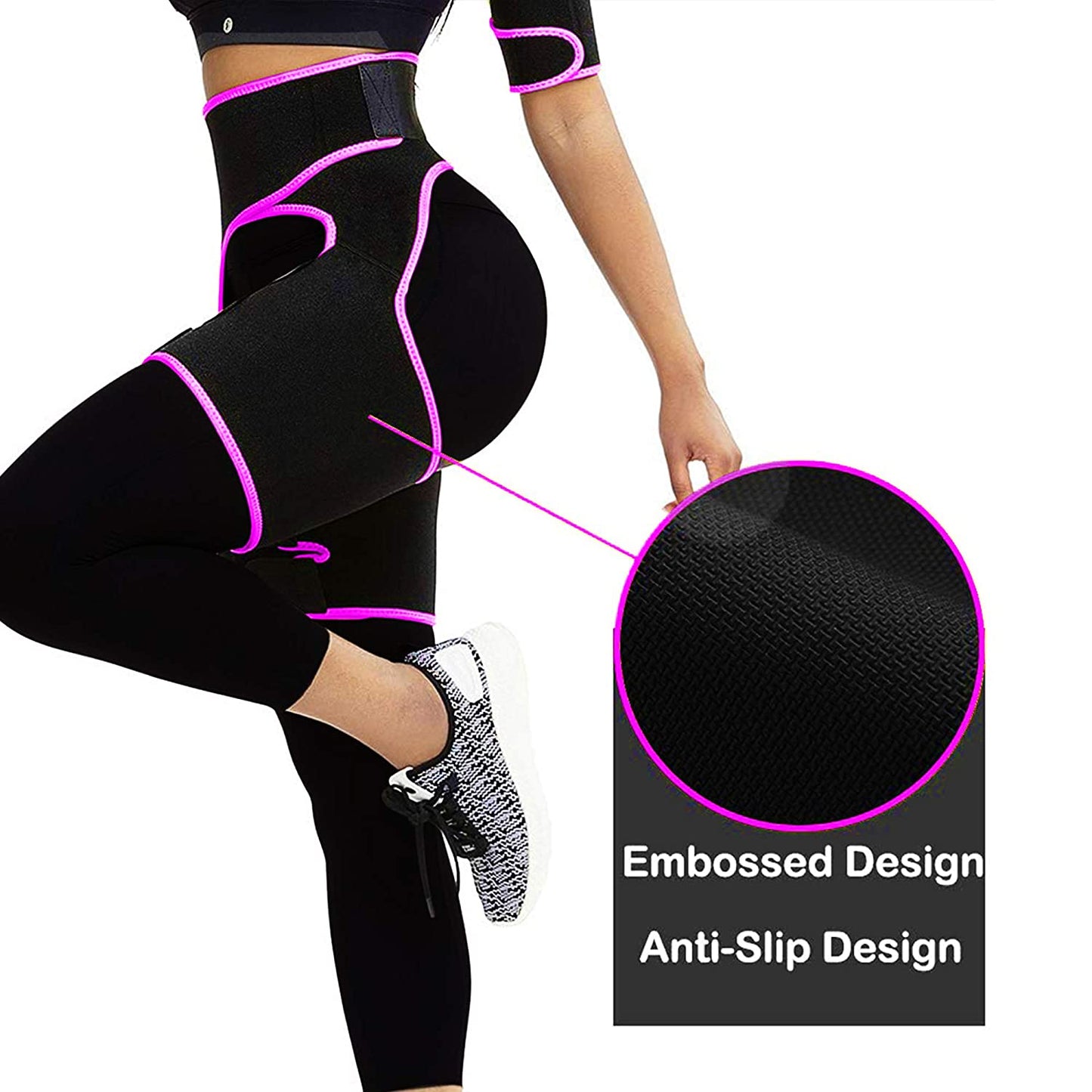 Hip Support Belt | Sciatica Pain Relief Thigh Strap Compression Brace