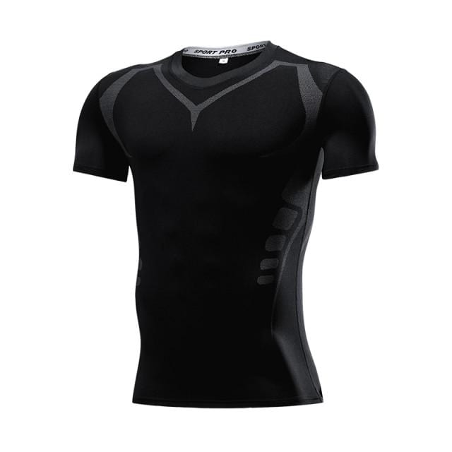 Men Short Sleeve Compression Shirt | Quick Dry Compression T-shirts