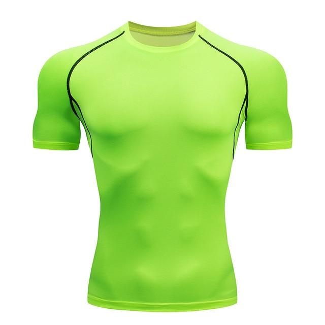 Men Short Sleeve Compression Shirt | Quick Dry Compression T-shirts