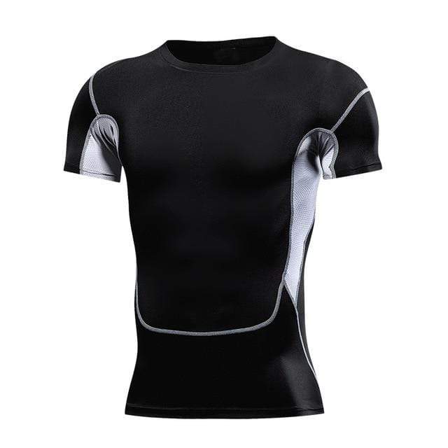Men Short Sleeve Compression Shirt | Quick Dry Compression T-shirts