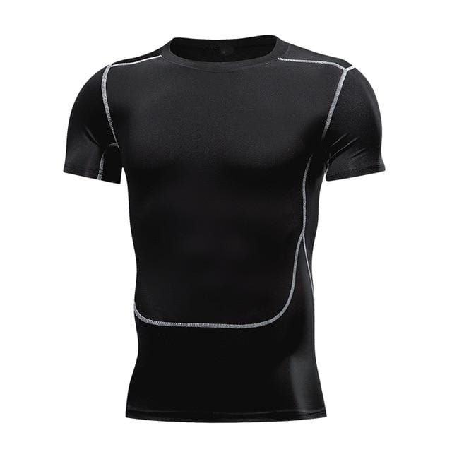 Men Short Sleeve Compression Shirt | Quick Dry Compression T-shirts