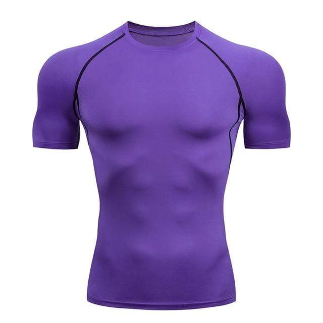 Men Short Sleeve Compression Shirt | Quick Dry Compression T-shirts