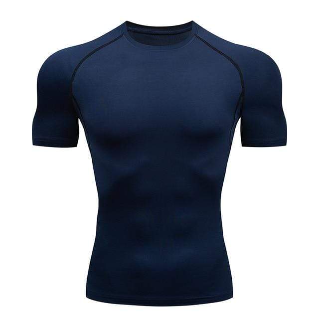 Men Short Sleeve Compression Shirt | Quick Dry Compression T-shirts