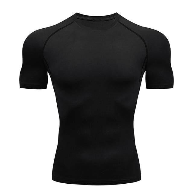 Men Short Sleeve Compression Shirt | Quick Dry Compression T-shirts