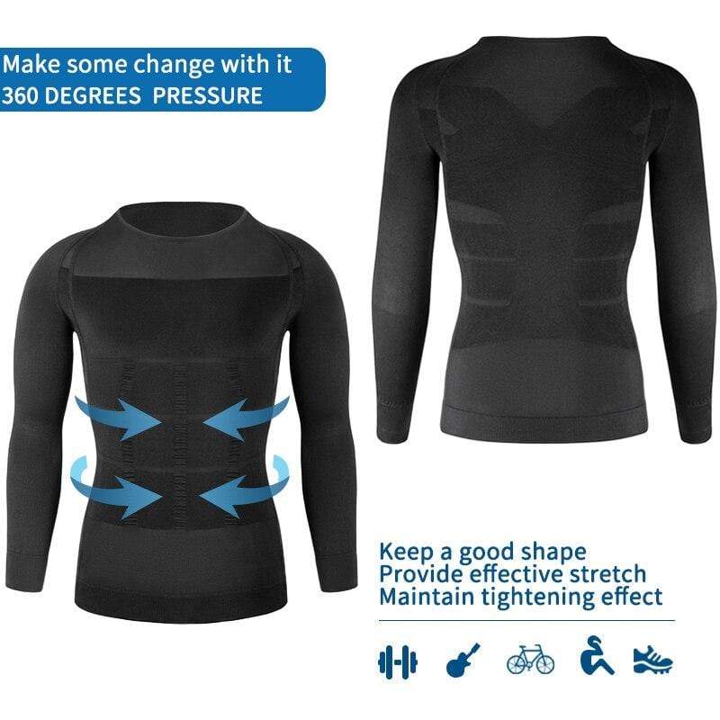 Men Slimming Body Shaper | Abdomen Shapewear Waist Trainer