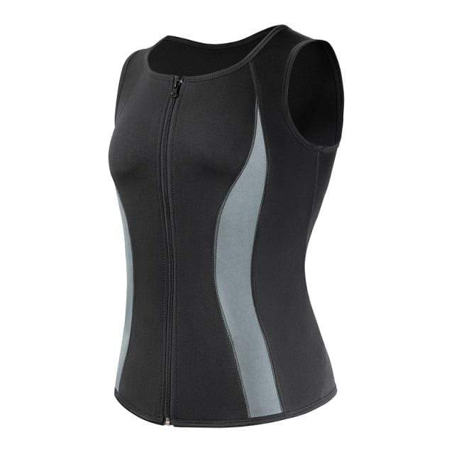 Men Slimming Body Shaper / Sweat Vest | Gynecomastia Moobs Undershirt Waist Trainer