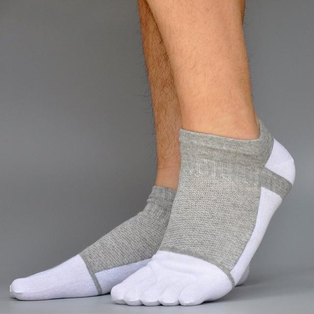 Men Toe Socks | 5 Finger Toe Slipper Socks - SIZE 38-43