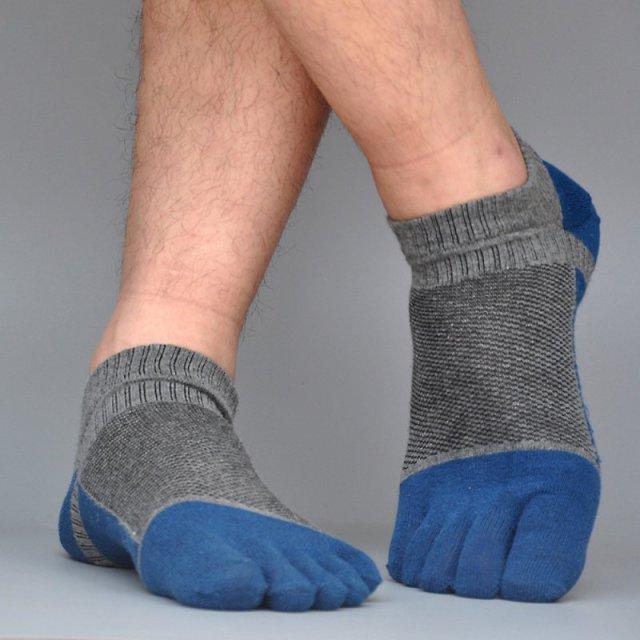Men Toe Socks | 5 Finger Toe Slipper Socks - SIZE 38-43