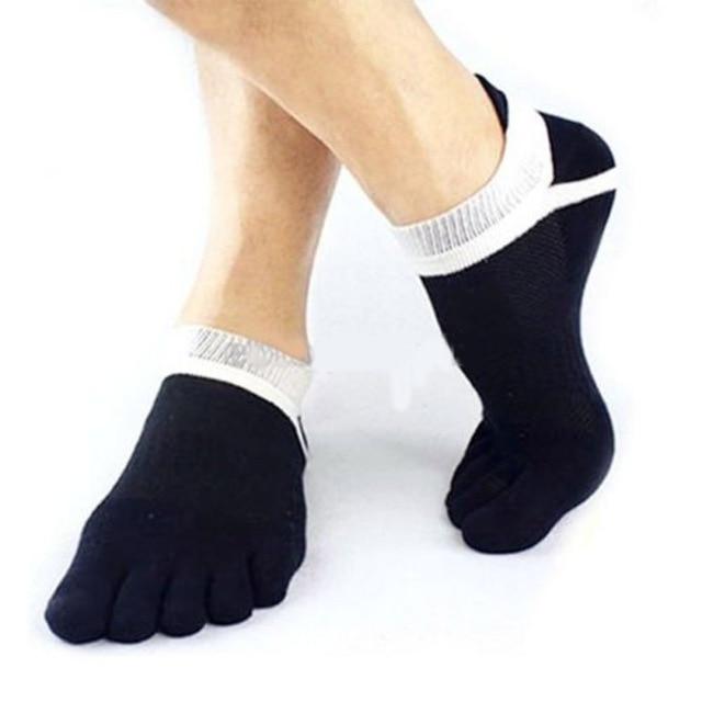 Men Toe Socks | 5 Finger Toe Slipper Socks - SIZE 38-43