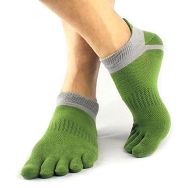 Men Toe Socks | 5 Finger Toe Slipper Socks - SIZE 38-43