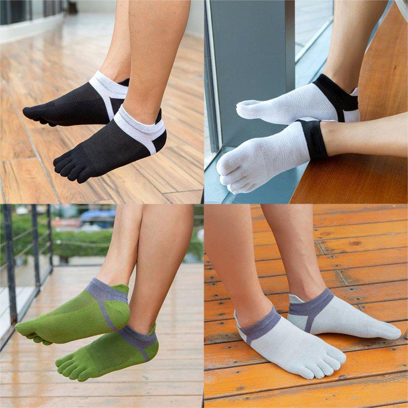 Men Toe Socks | 5 Finger Toe Slipper Socks - SIZE 38-43