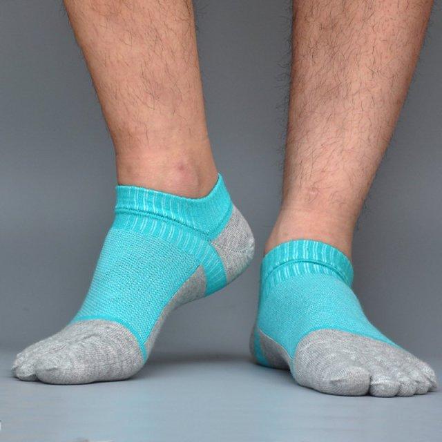 Men Toe Socks | 5 Finger Toe Slipper Socks - SIZE 38-43