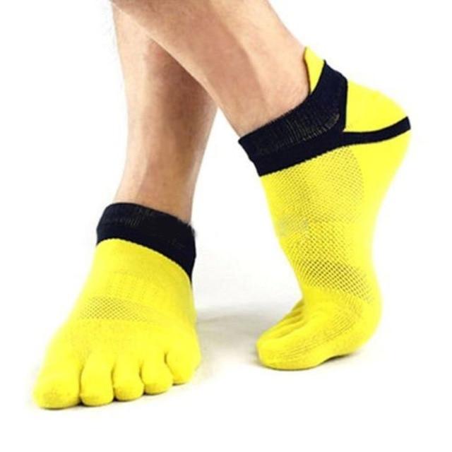 Men Toe Socks | 5 Finger Toe Slipper Socks - SIZE 38-43