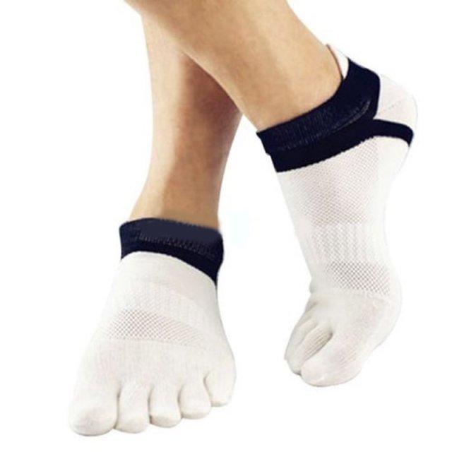 Men Toe Socks | 5 Finger Toe Slipper Socks - SIZE 38-43