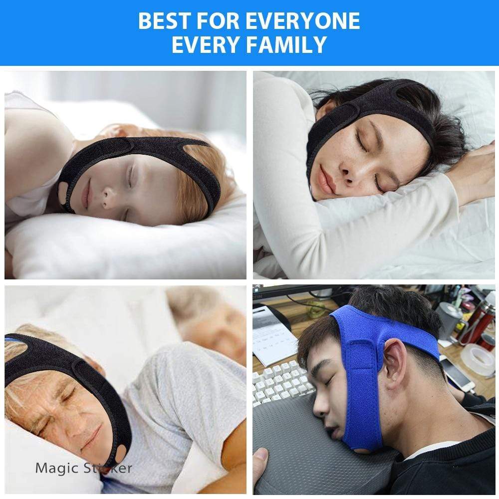 Neoprene Anti Snore Chin Strap | Anti Apnea Jaw Solution