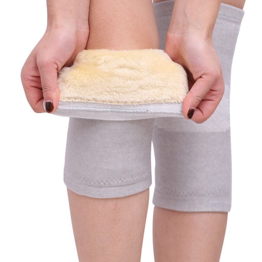 Anti Cold Knee Pads | Gold Velvet Kneepad