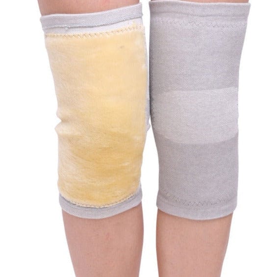 Anti Cold Knee Pads | Gold Velvet Kneepad
