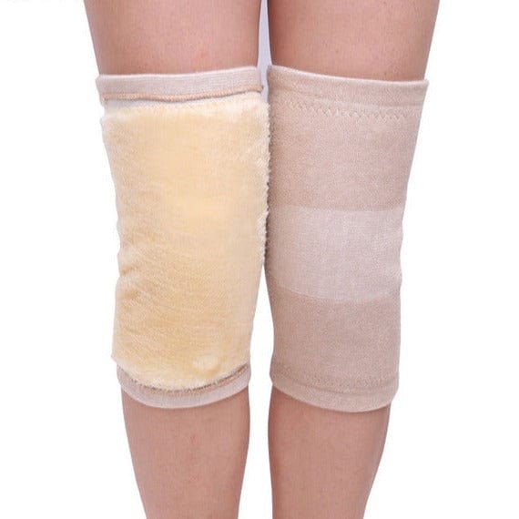 Anti Cold Knee Pads | Gold Velvet Kneepad