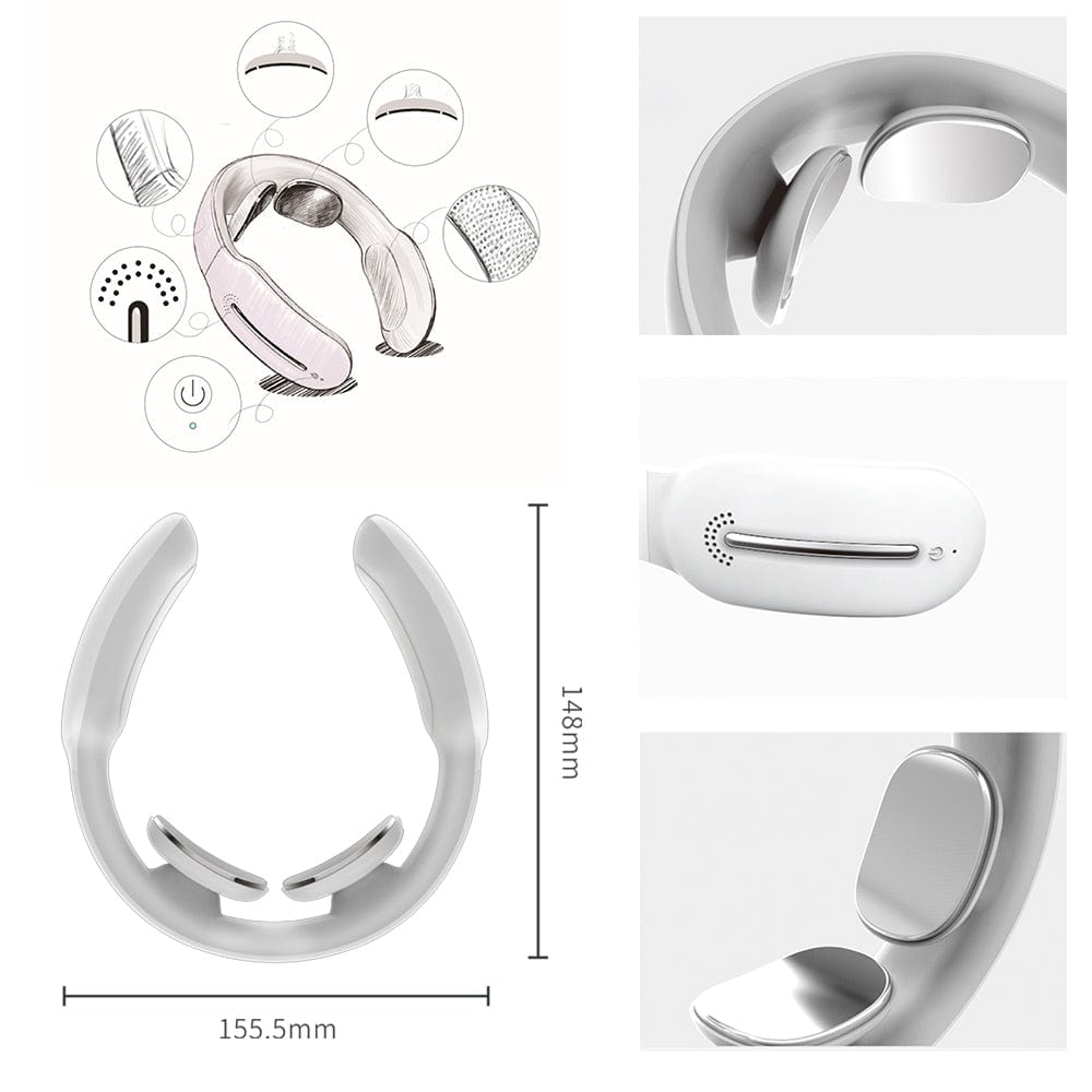 Smart Electric Neck Massager | EMS Muscle Massager for Pain Relief