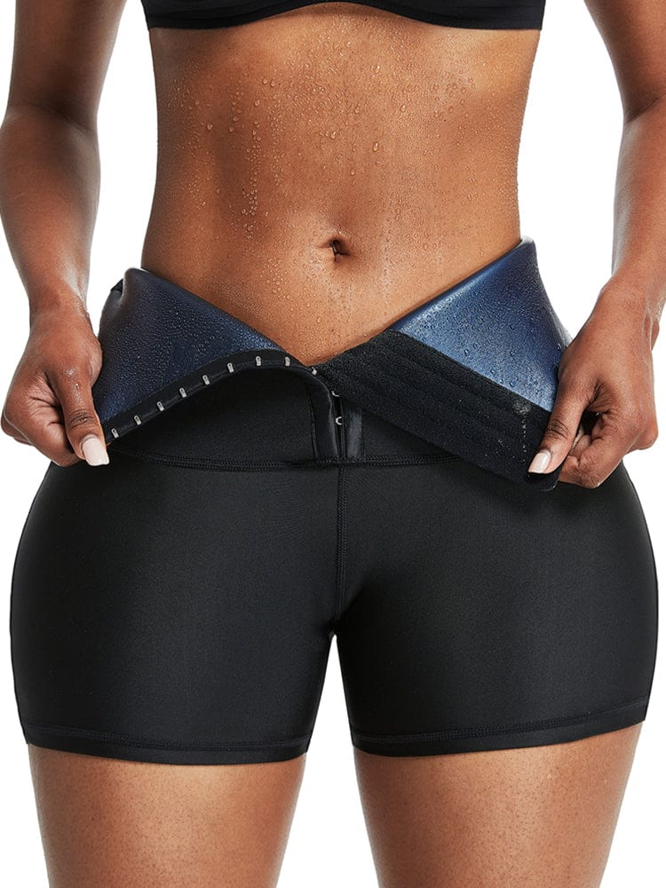 Women Sauna Pants | Sweat Sauna Pants | Waist Trainer Shorts