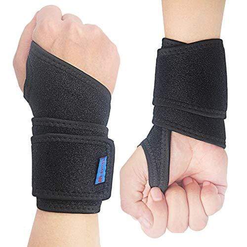 Wrist Support Brace | Reversible Wrist Strap for Sports/Tendonitis/CarpalTunnel
