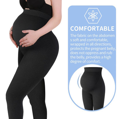 Maternity Leggings | High Waist Pregnant Belly Support Legging